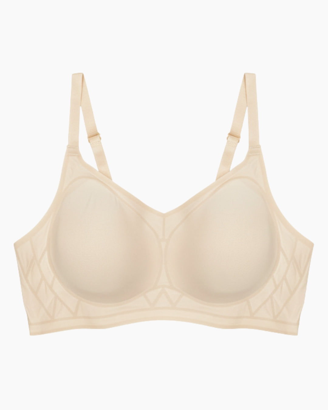 Padded Seamless Smooth Comfort Bra - Skin