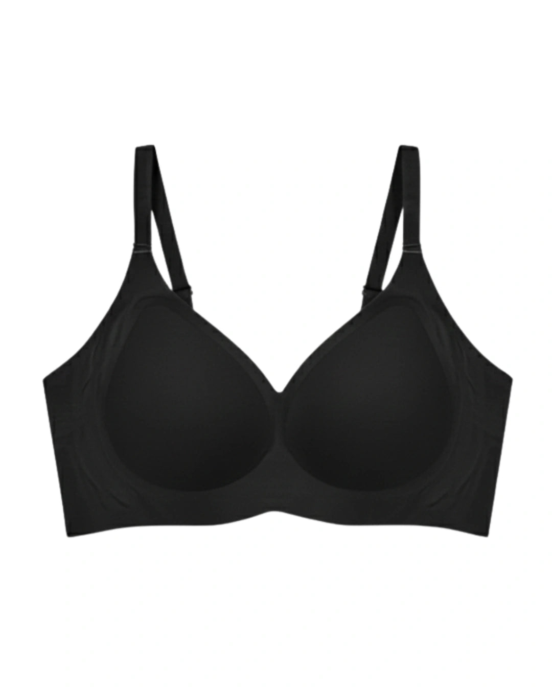 Seamless Padded Bra - Seam Ease - Black