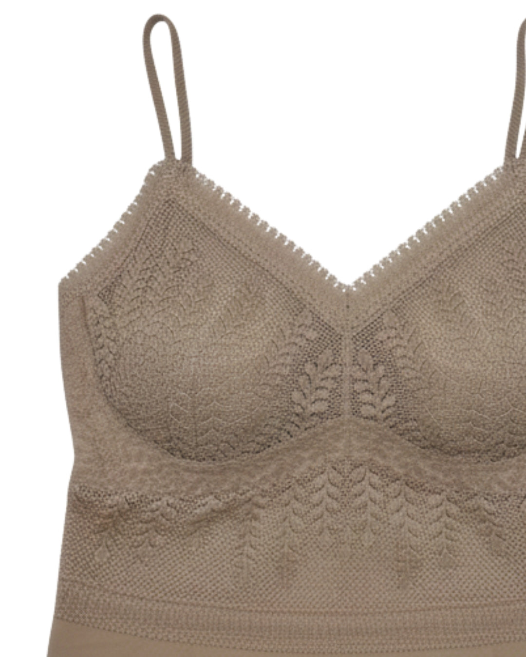 Padded Bralette - Leaf Soft - Brown