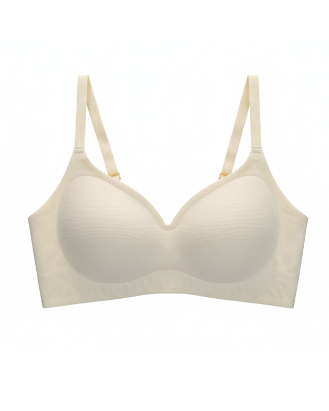 Padded Seamless Pure Bra - Off White