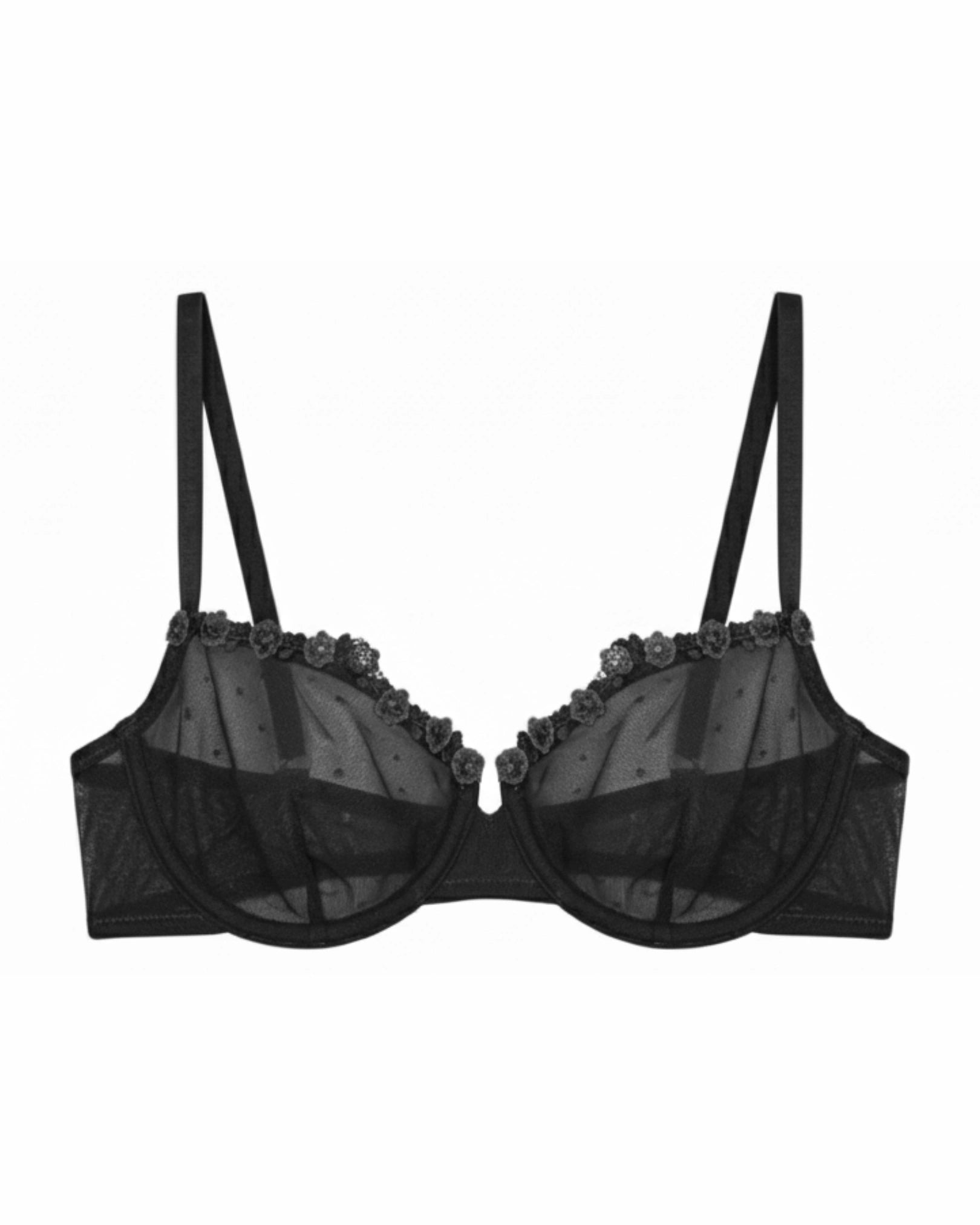 Padded Bra - Mila - Black