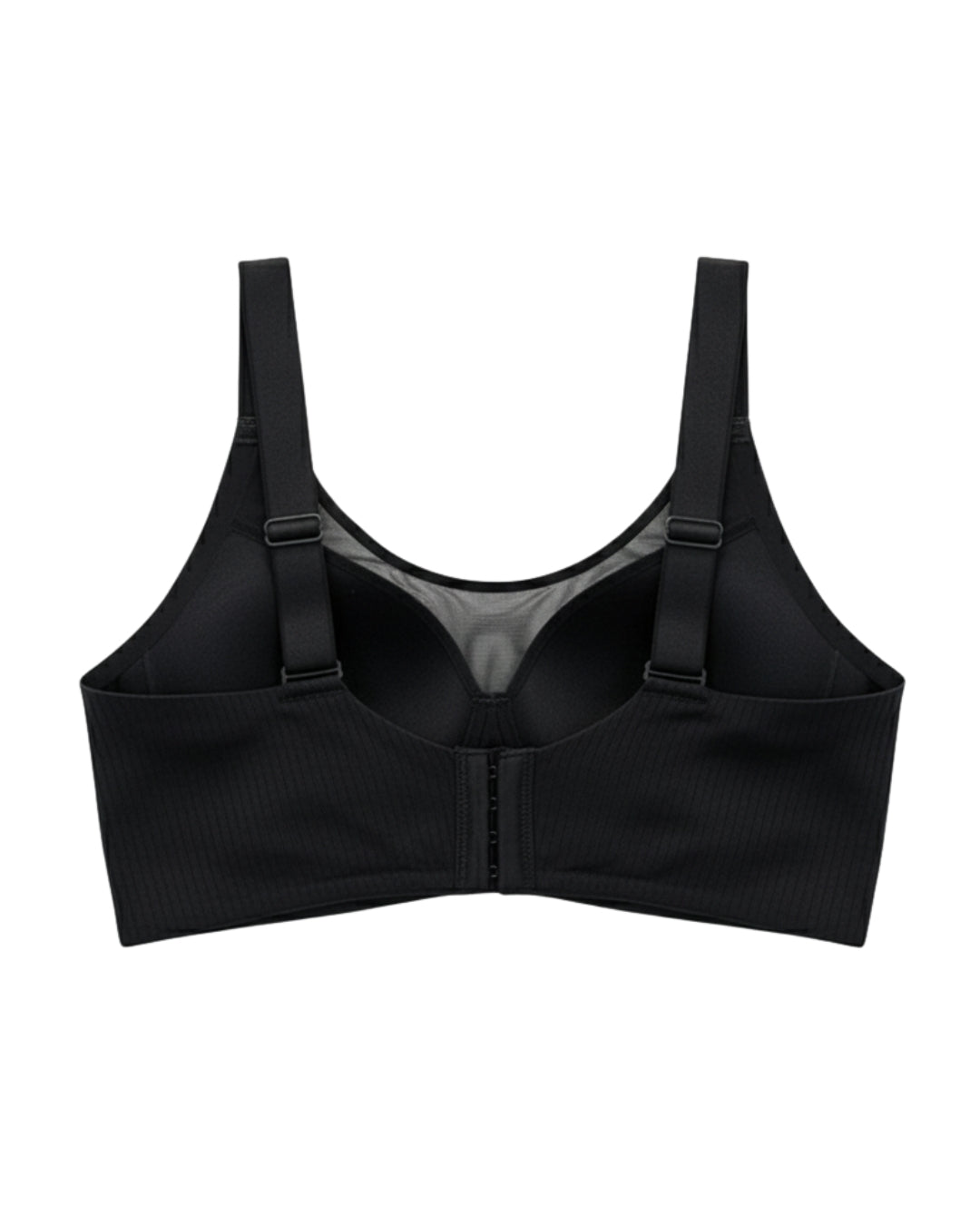 Padded Seamless Ease Bra - Black