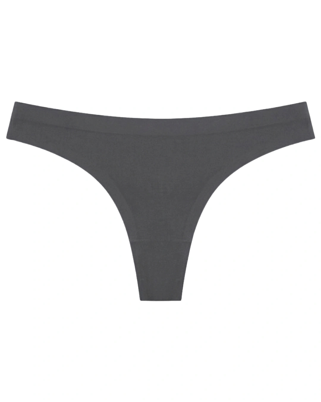 Seamless Thong  - Scarlet - Grey