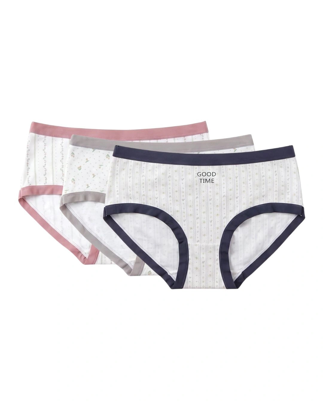 Pack Of 3 - Brief Panty - Rosevine