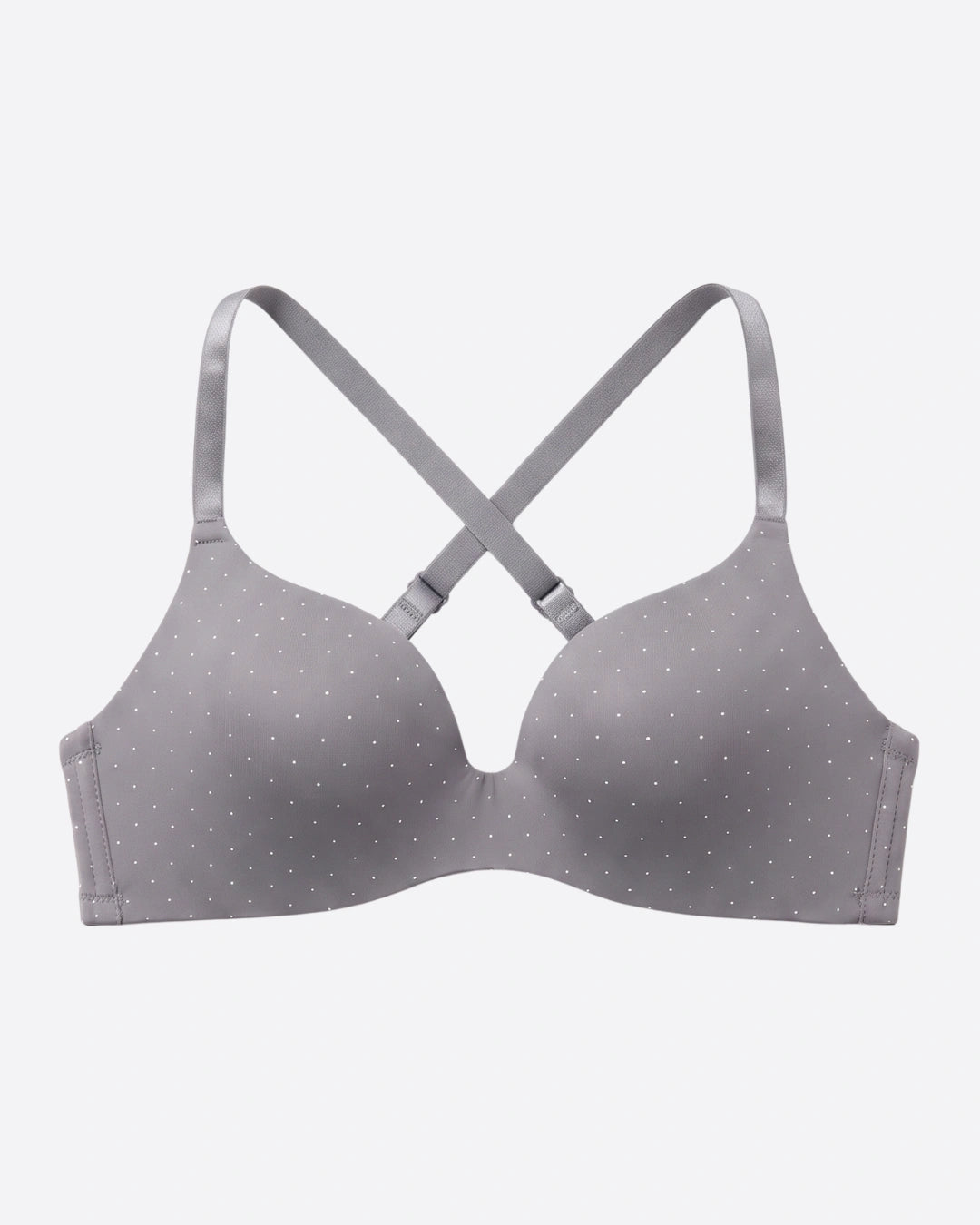 Padded Non Wired T-Shirt Bra - June - Grey