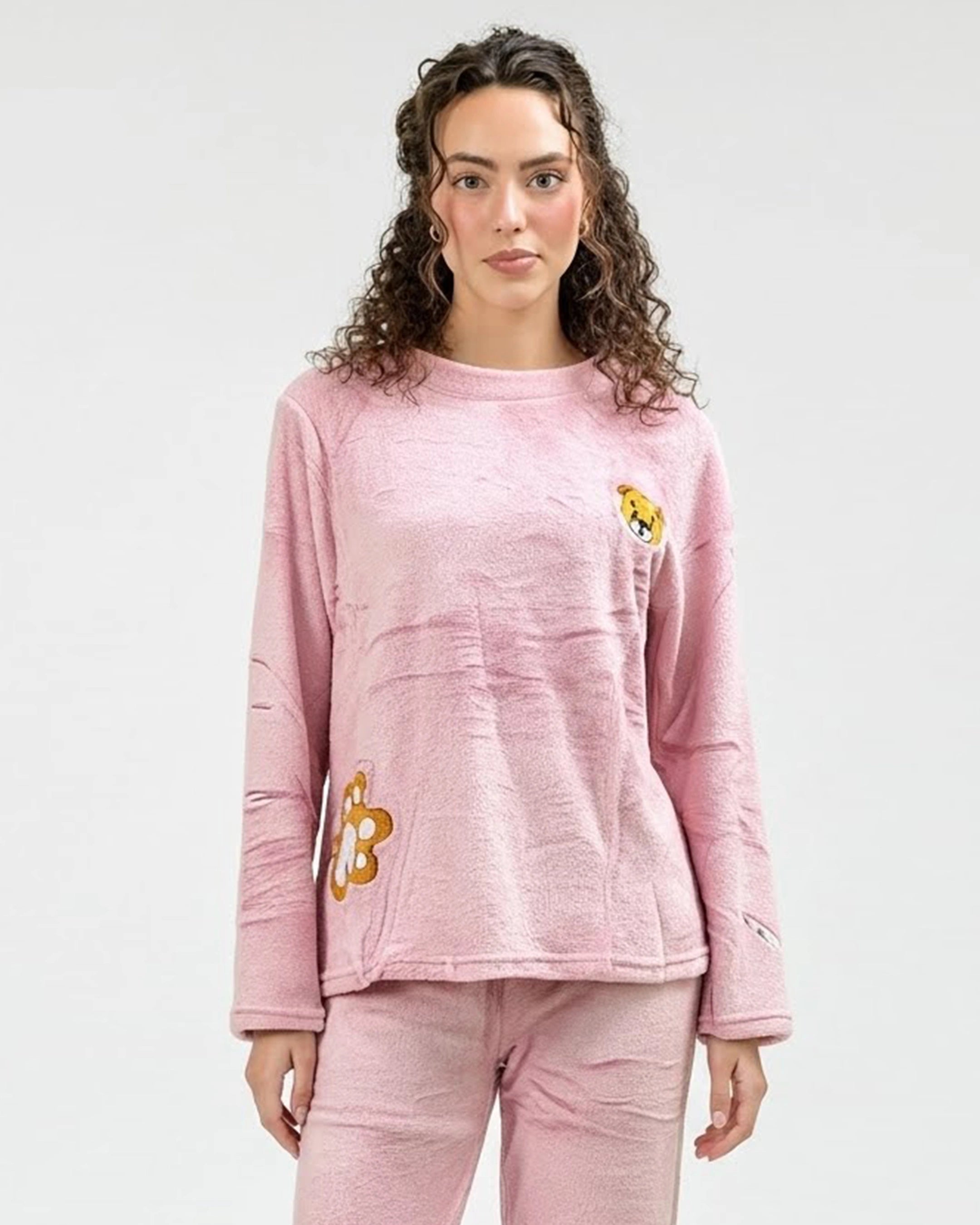 Fleece Pajama Suit - Paw Cozy