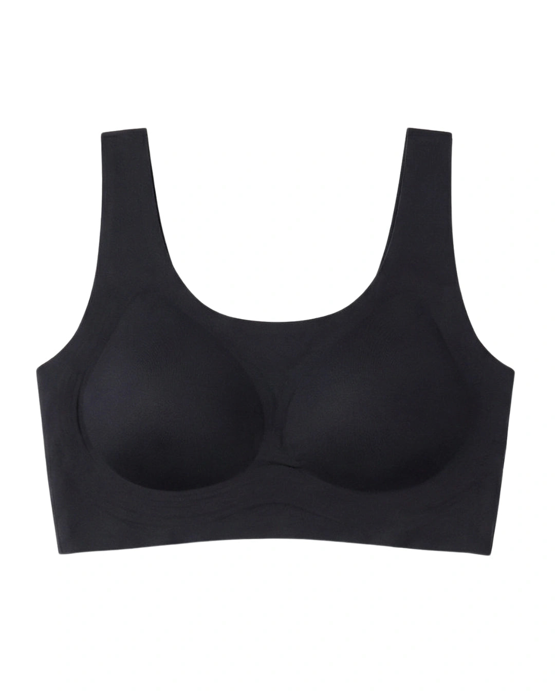 Seamless Padded Bra - Valenra - Black
