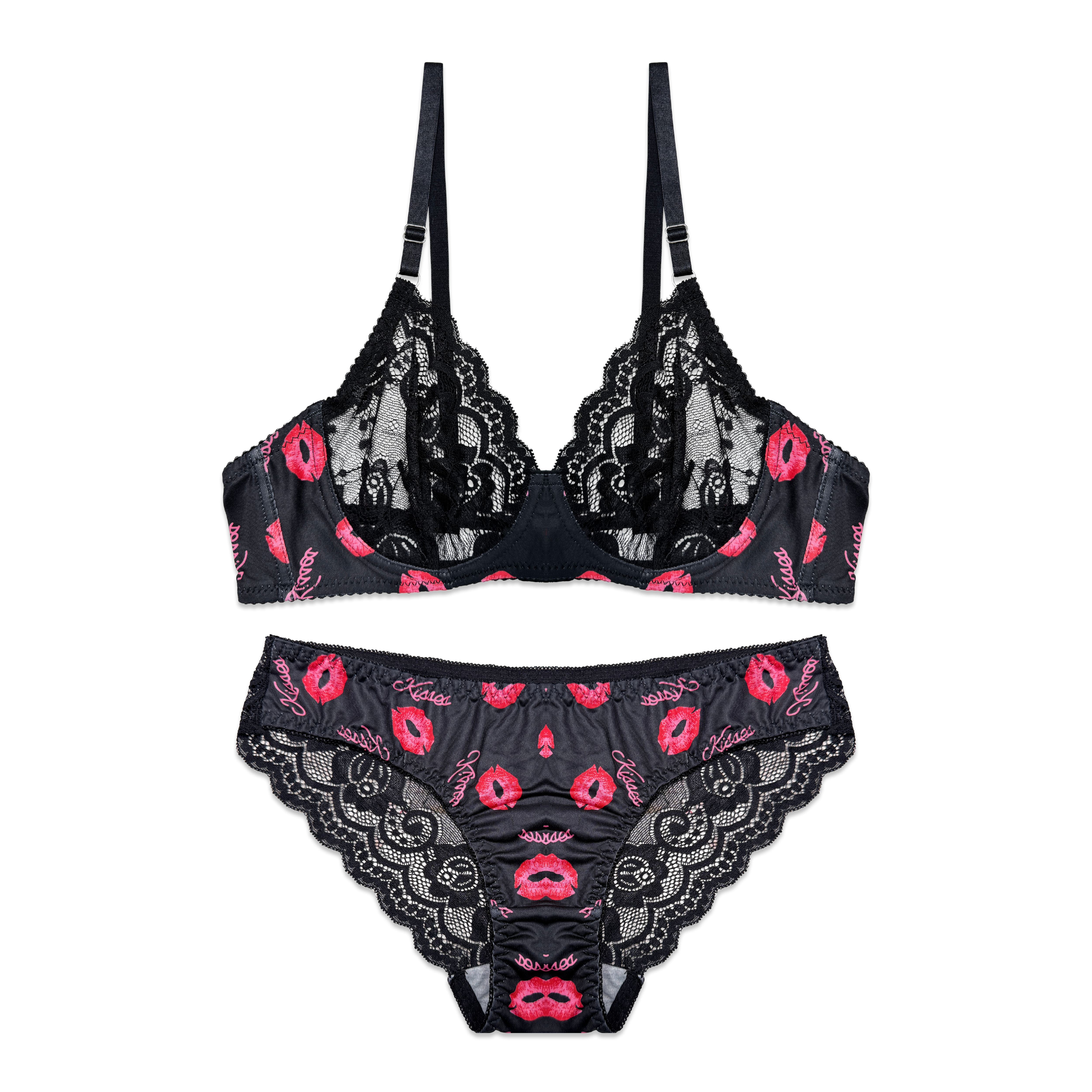 Bra Set - Cherry Flirt