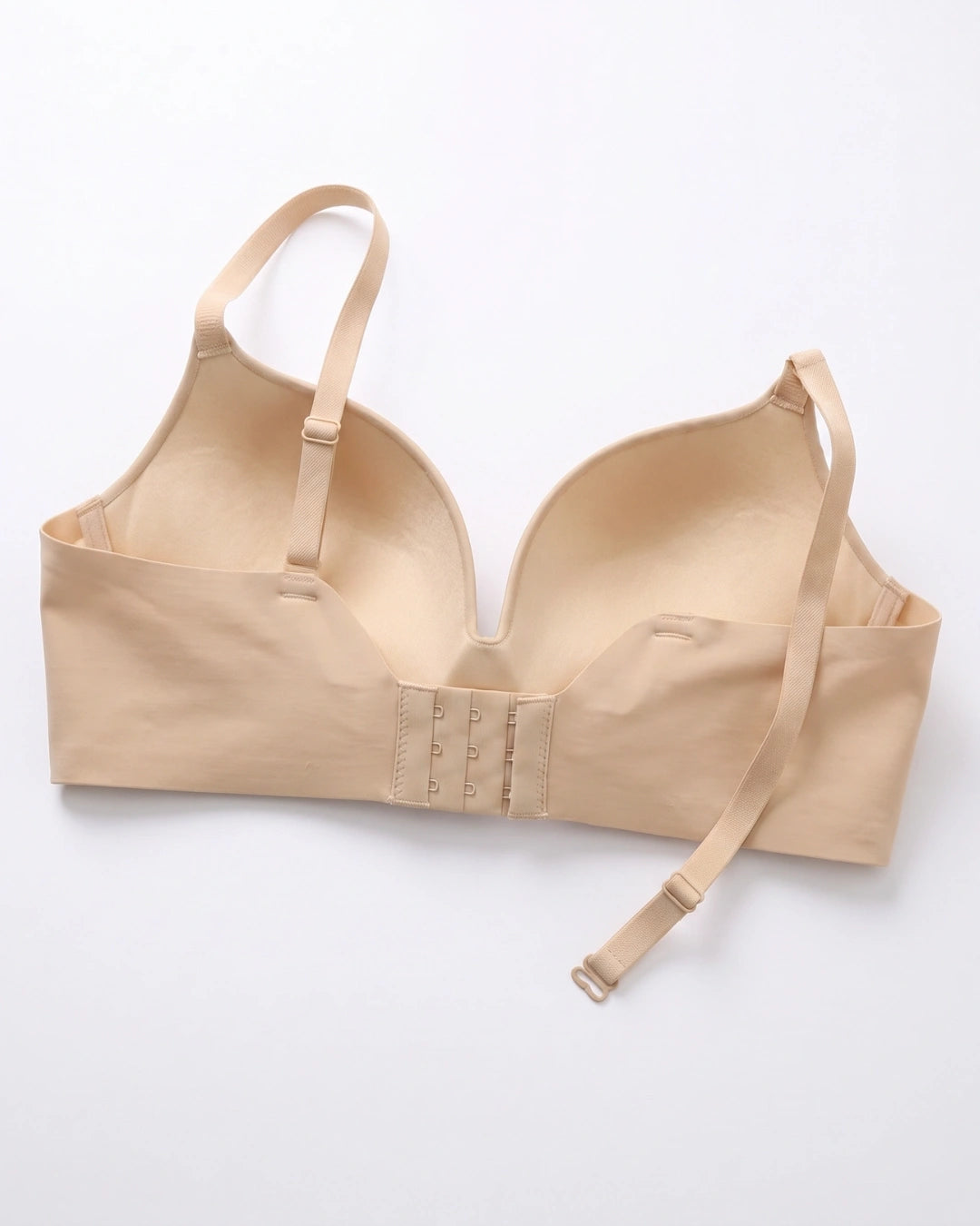 Seamless Non Wired Pushup T-Shirt Bra - Lisa - Skin