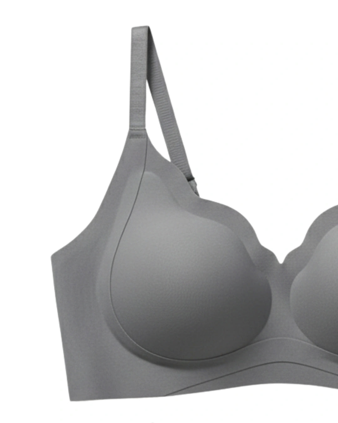 Seamless Padded Bra - Lunex - Gray