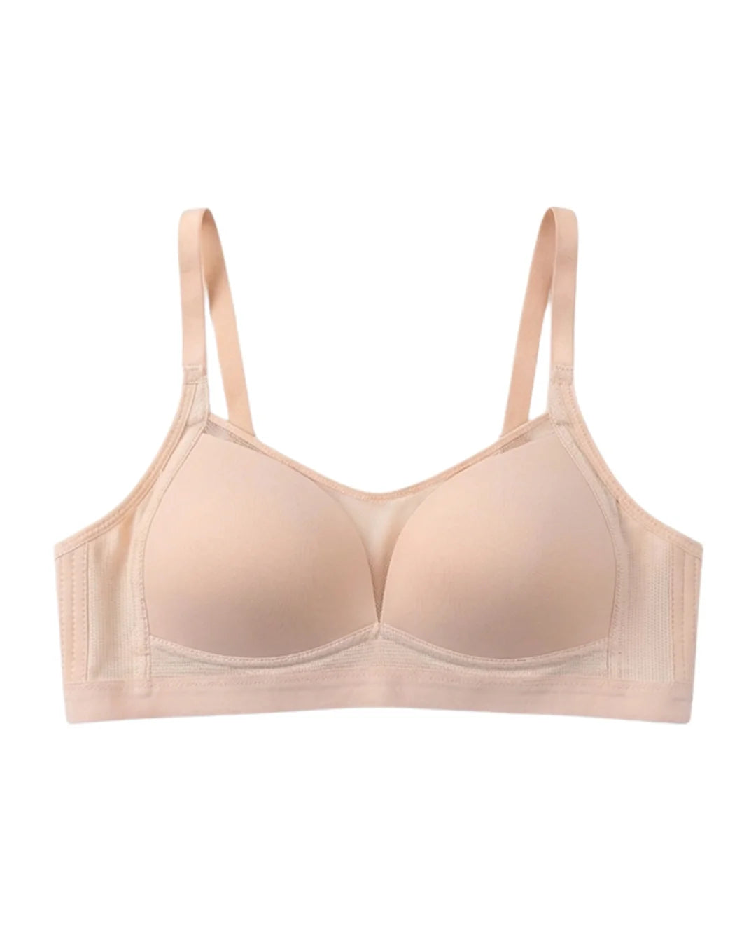 Light Padded Non-Wired T-Shirt Bra - Belle - Light Skin