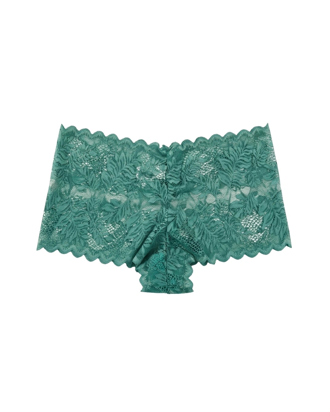 Hipster Panty - Crimson Bloom - Mint Green