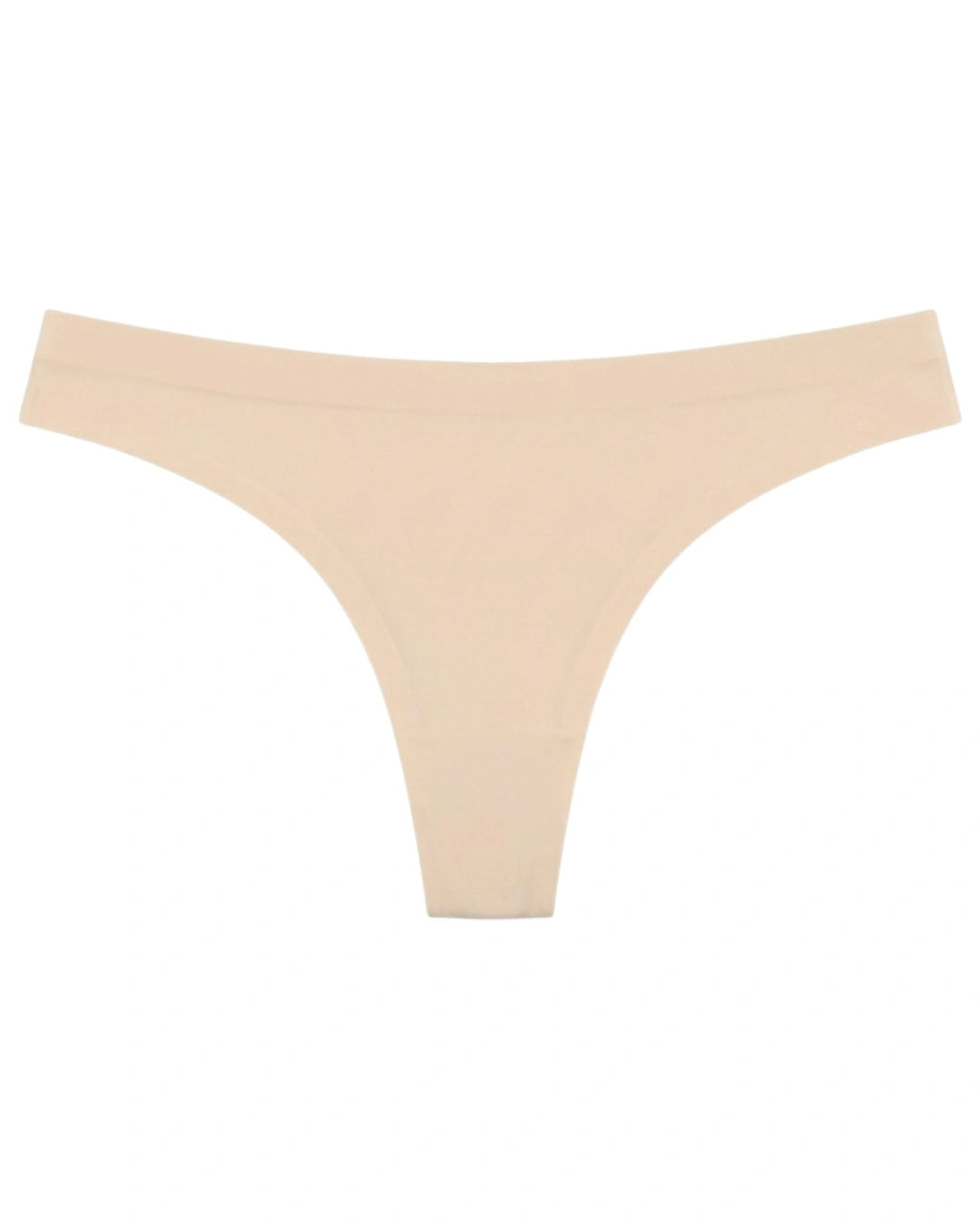Seamless Thong  - Scarlet - Skin