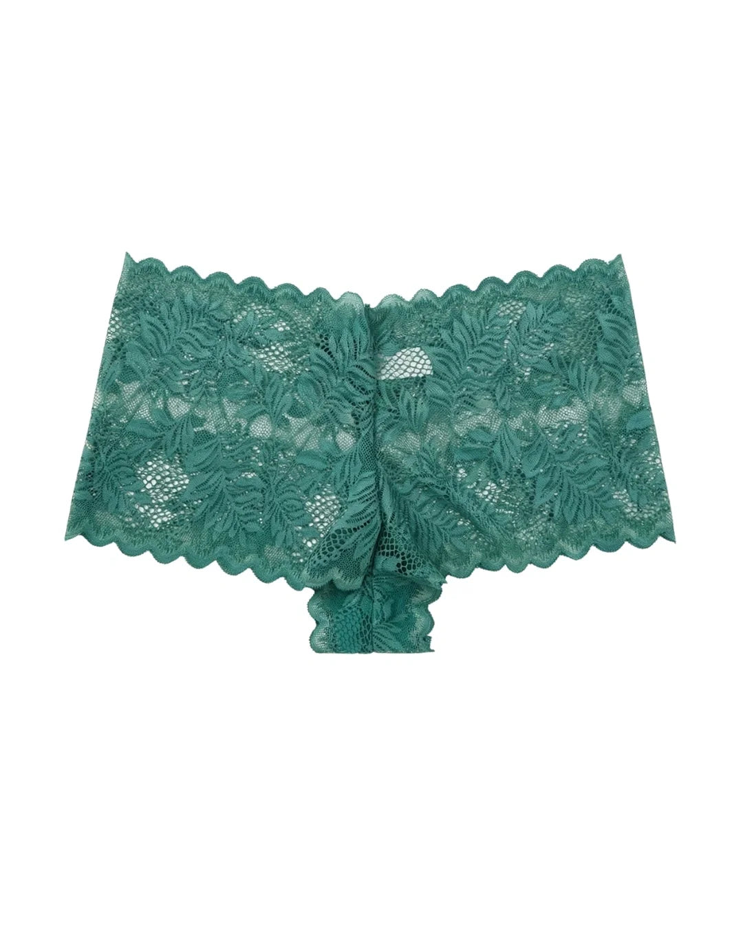 Hipster Panty - Crimson Bloom - Mint Green