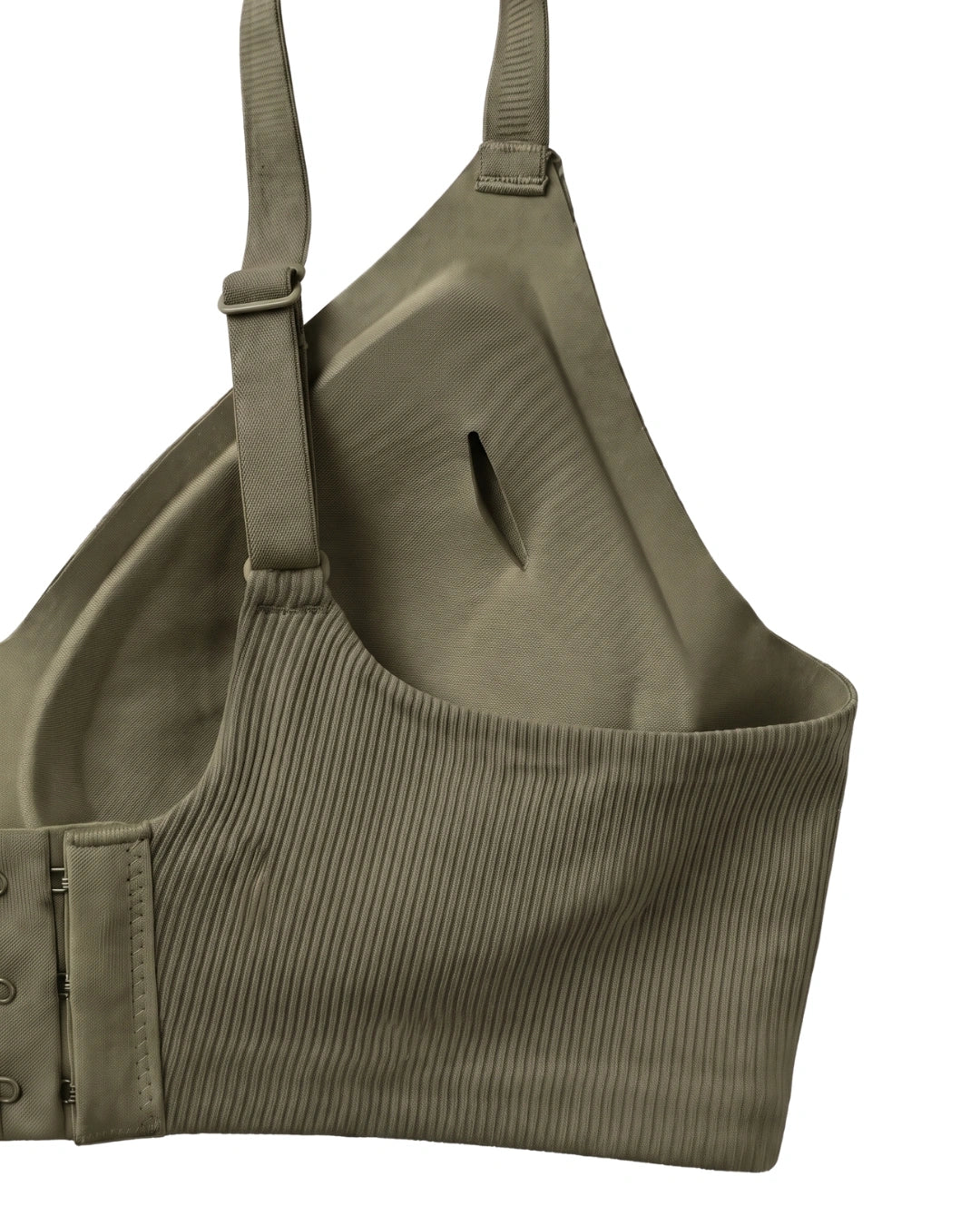 Seamless Padded Bra - Vinoa - Olive Green