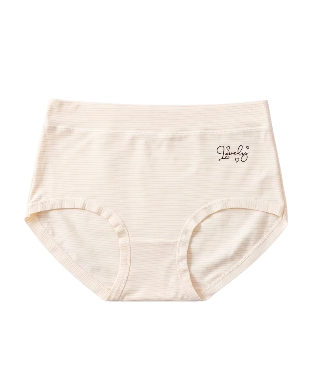 Pack Of 3 - Brief Panties - Soft Hearts