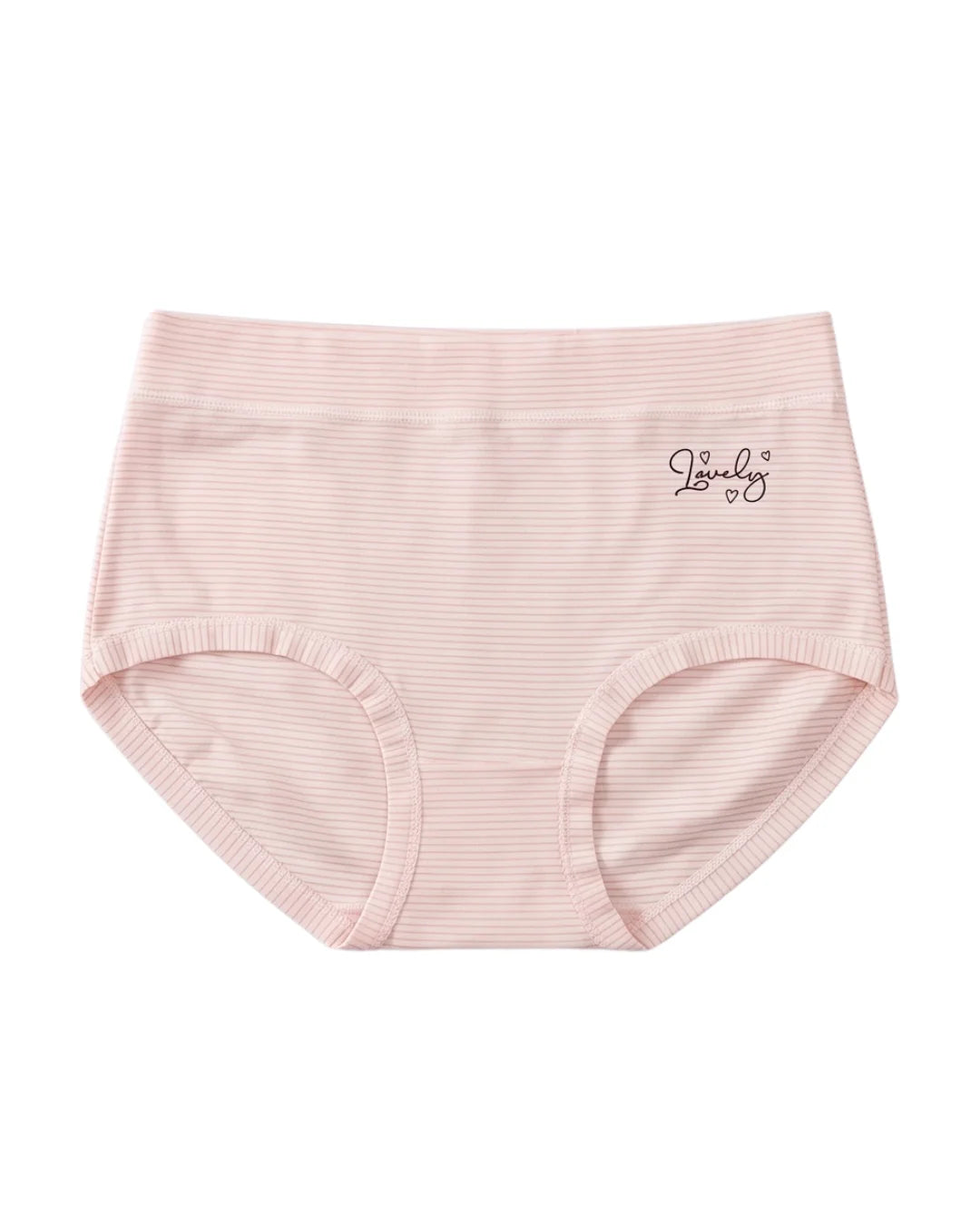 Pack Of 3 - Brief Panties - Soft Hearts