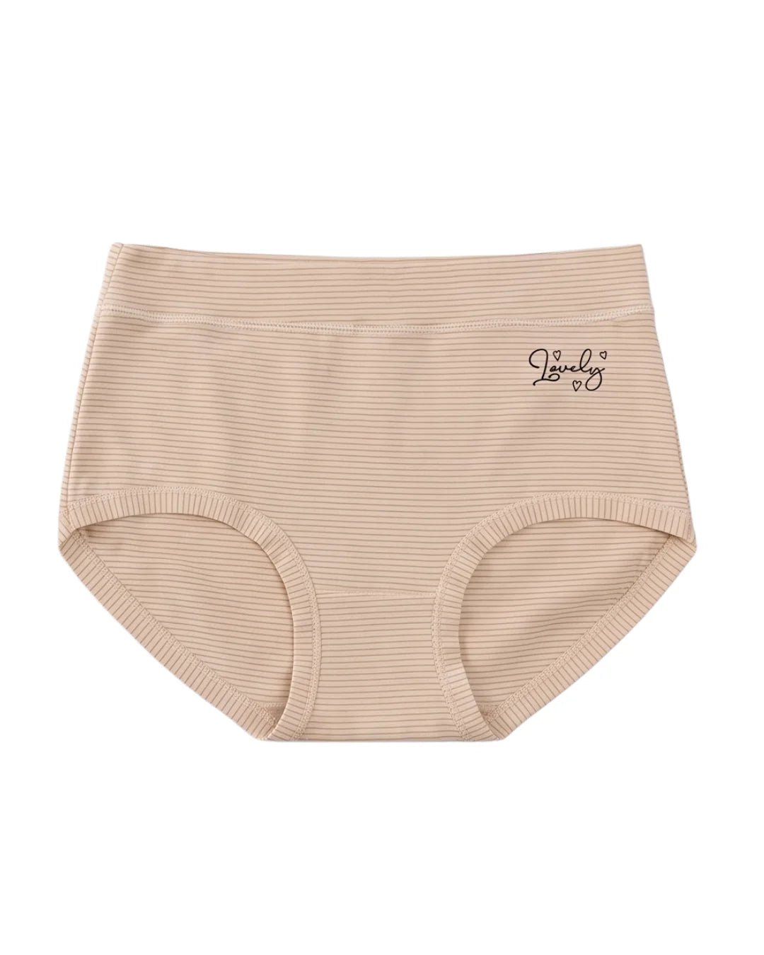 Pack Of 3 - Brief Panties - Soft Hearts