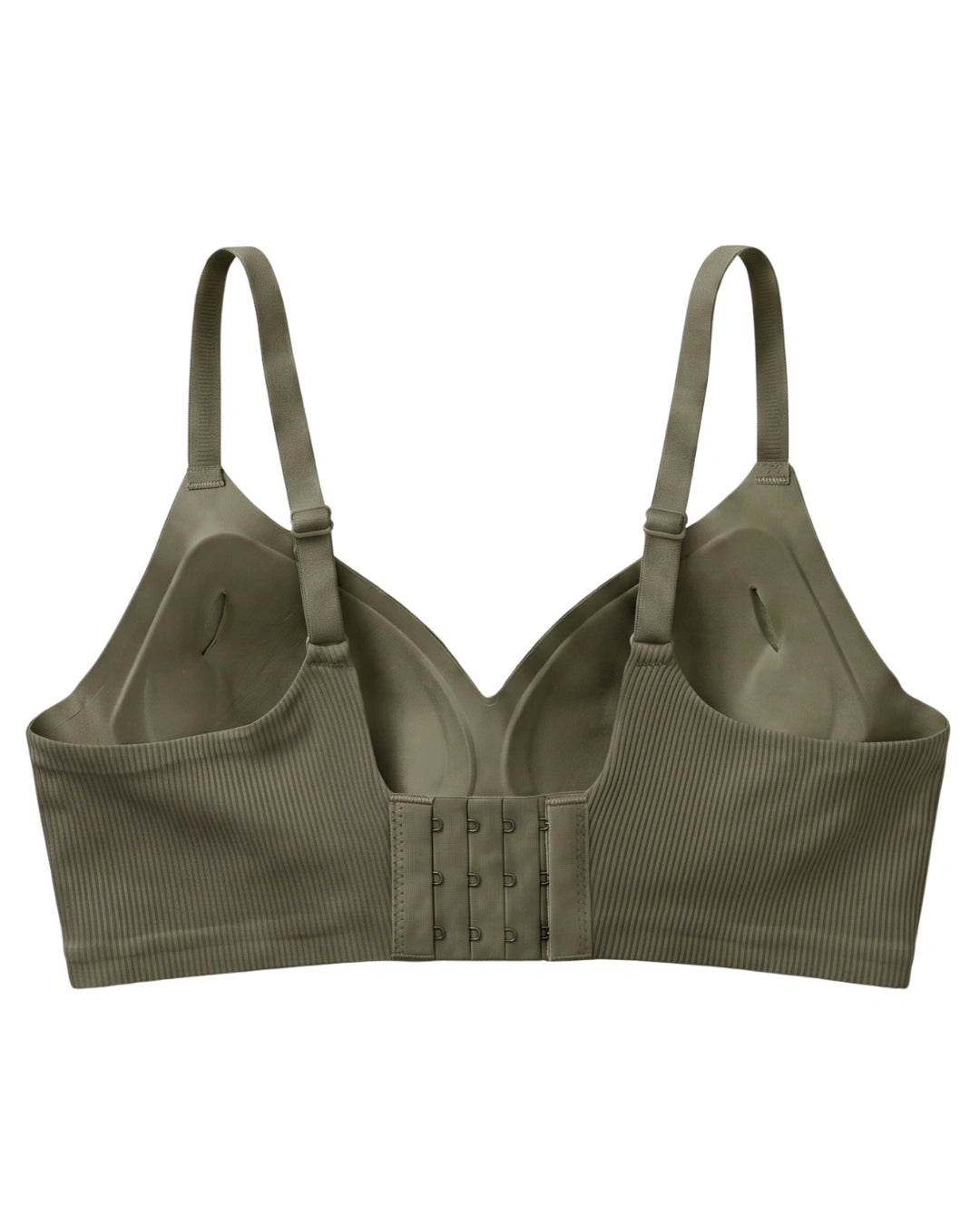 Seamless Padded Bra - Vinoa - Olive Green