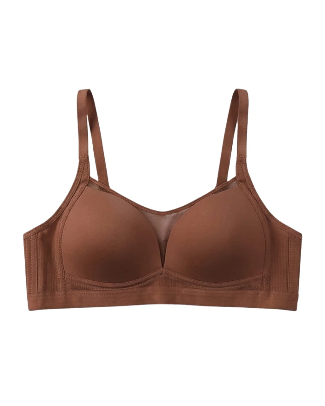Light Padded Non-Wired T-Shirt Bra - Belle - Dark Skin