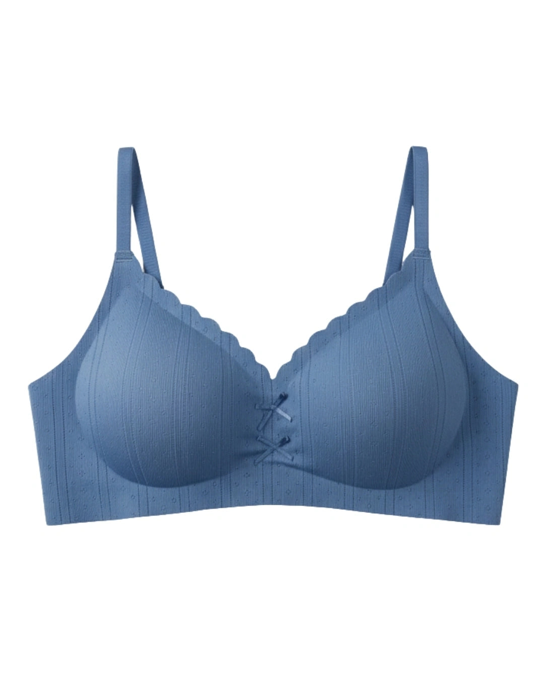 Seamless Padded Bra - Pluma - Blue