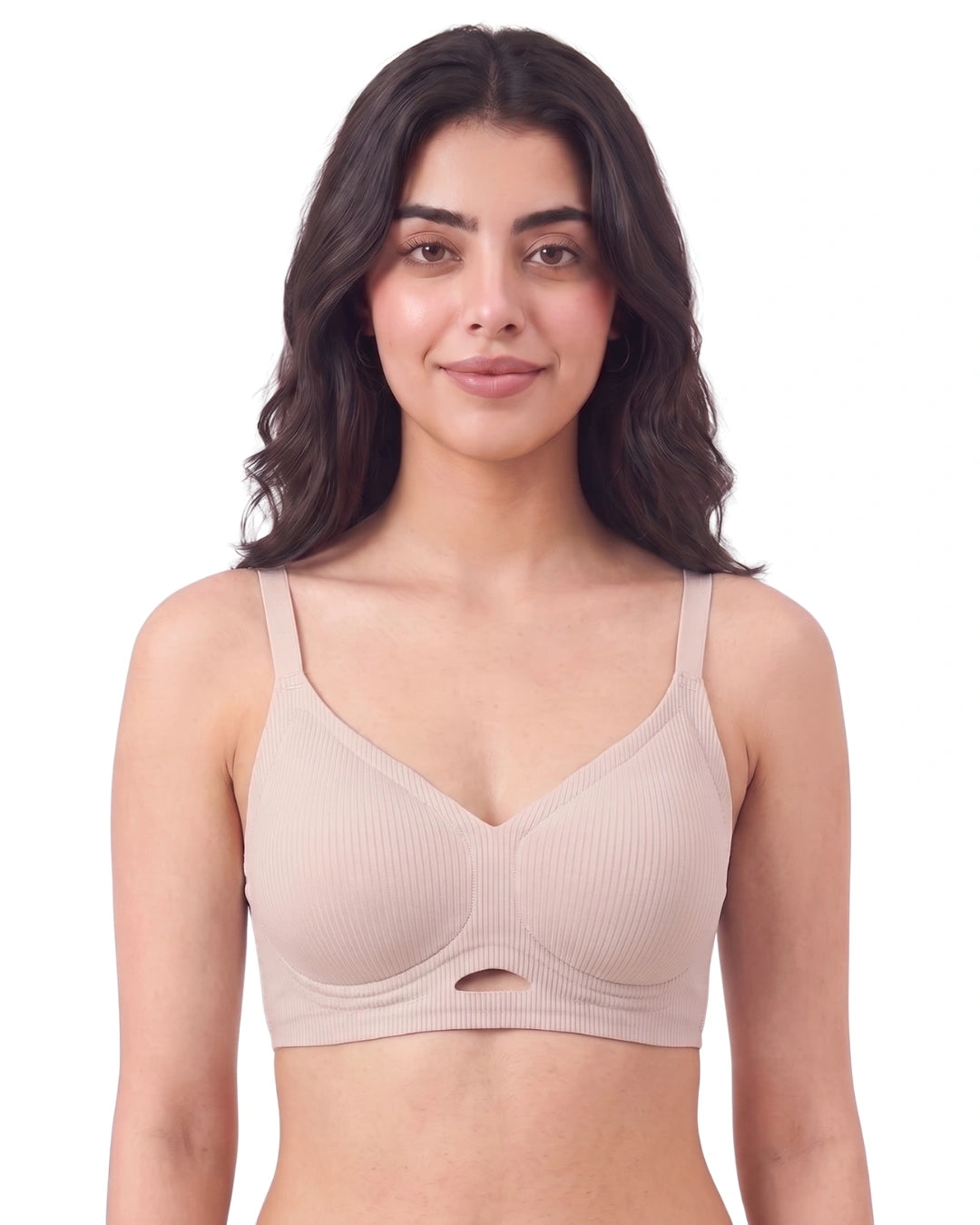 Seamless Padded Bra - Vinoa - Skin