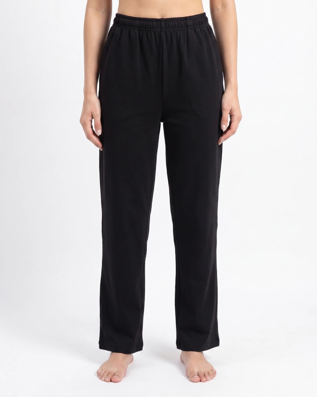 Summer Lounge Trouser - Comfort Ease - Black