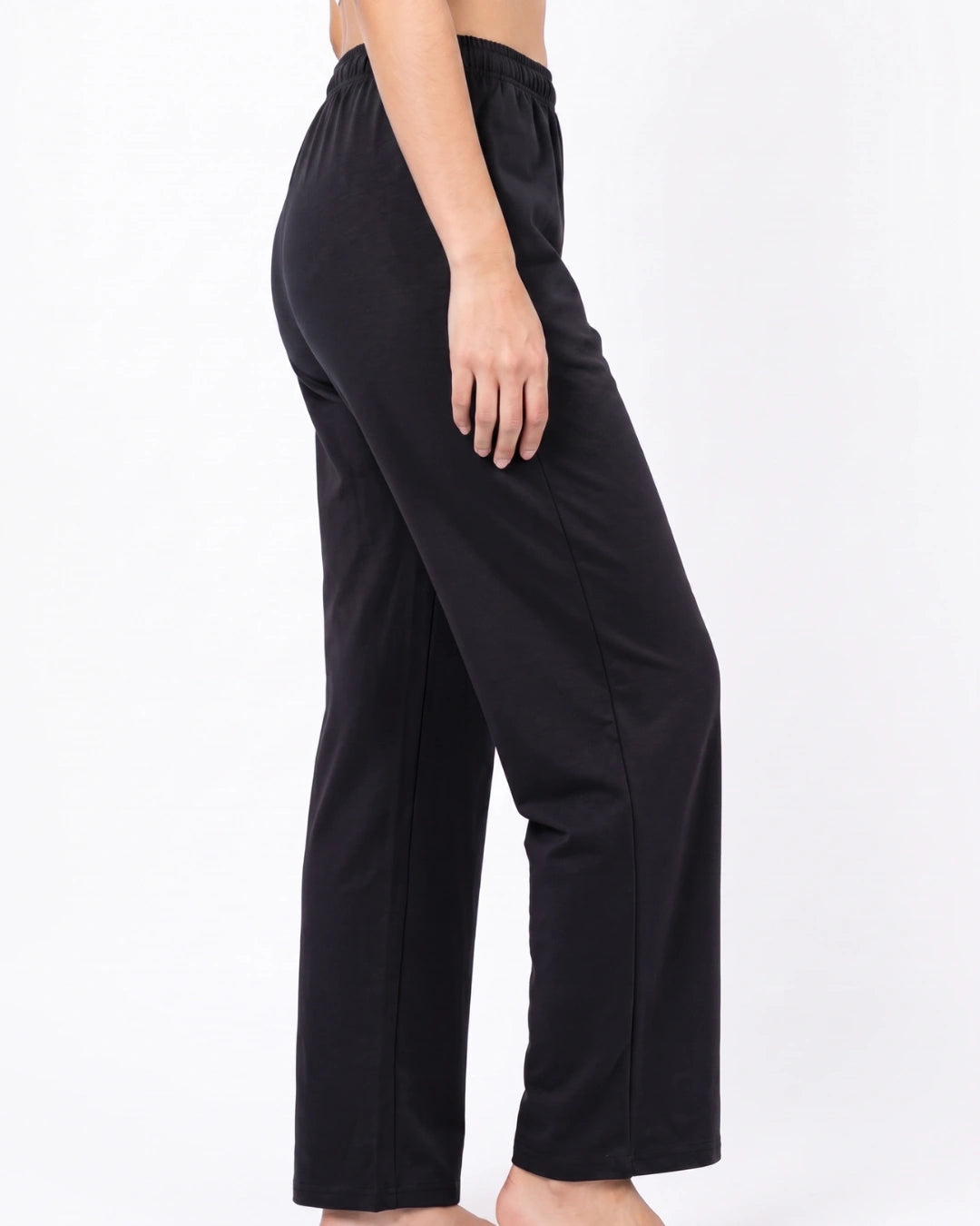 Summer Lounge Trouser - Comfort Ease - Black