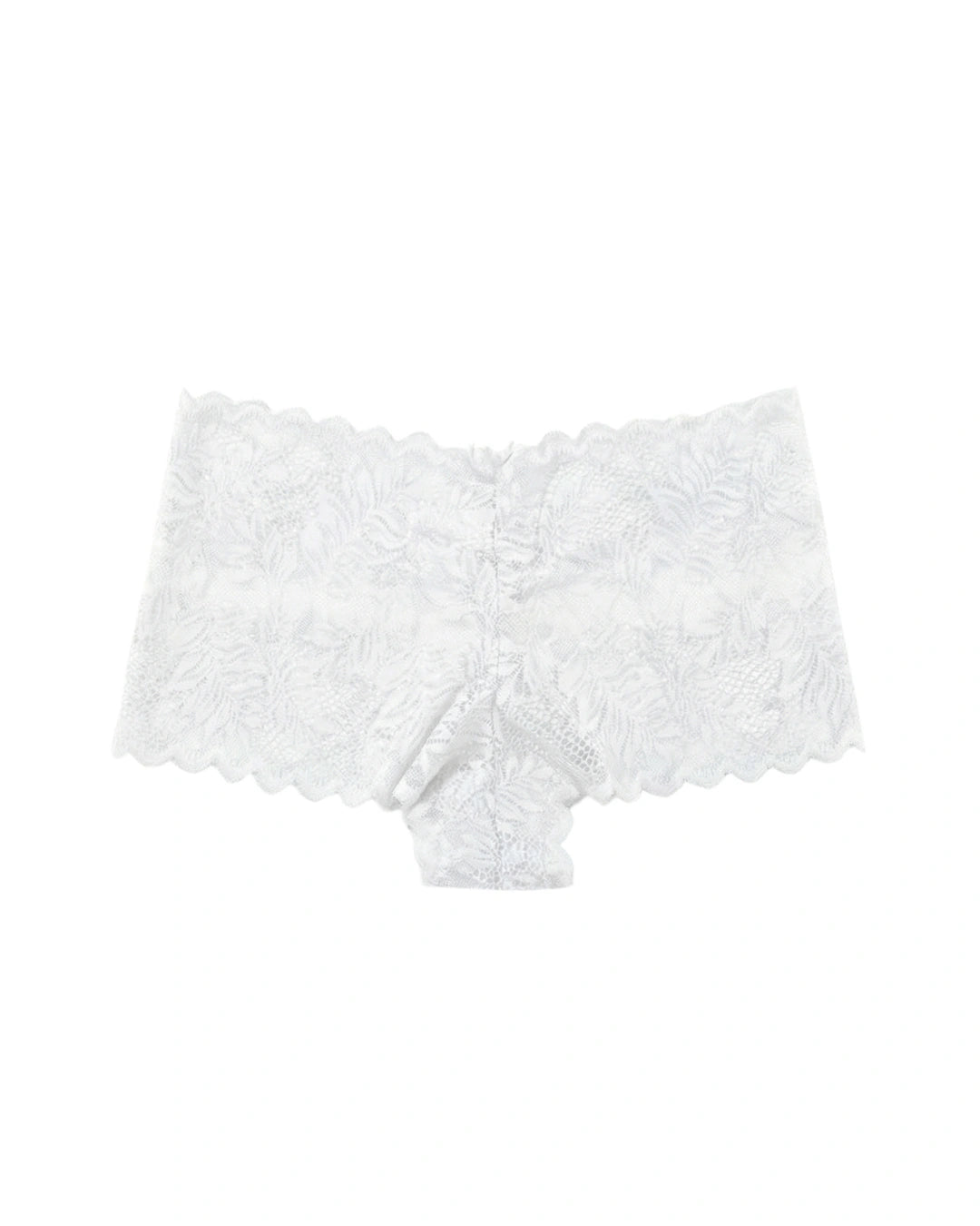 Hipster Panty - Crimson Bloom - White