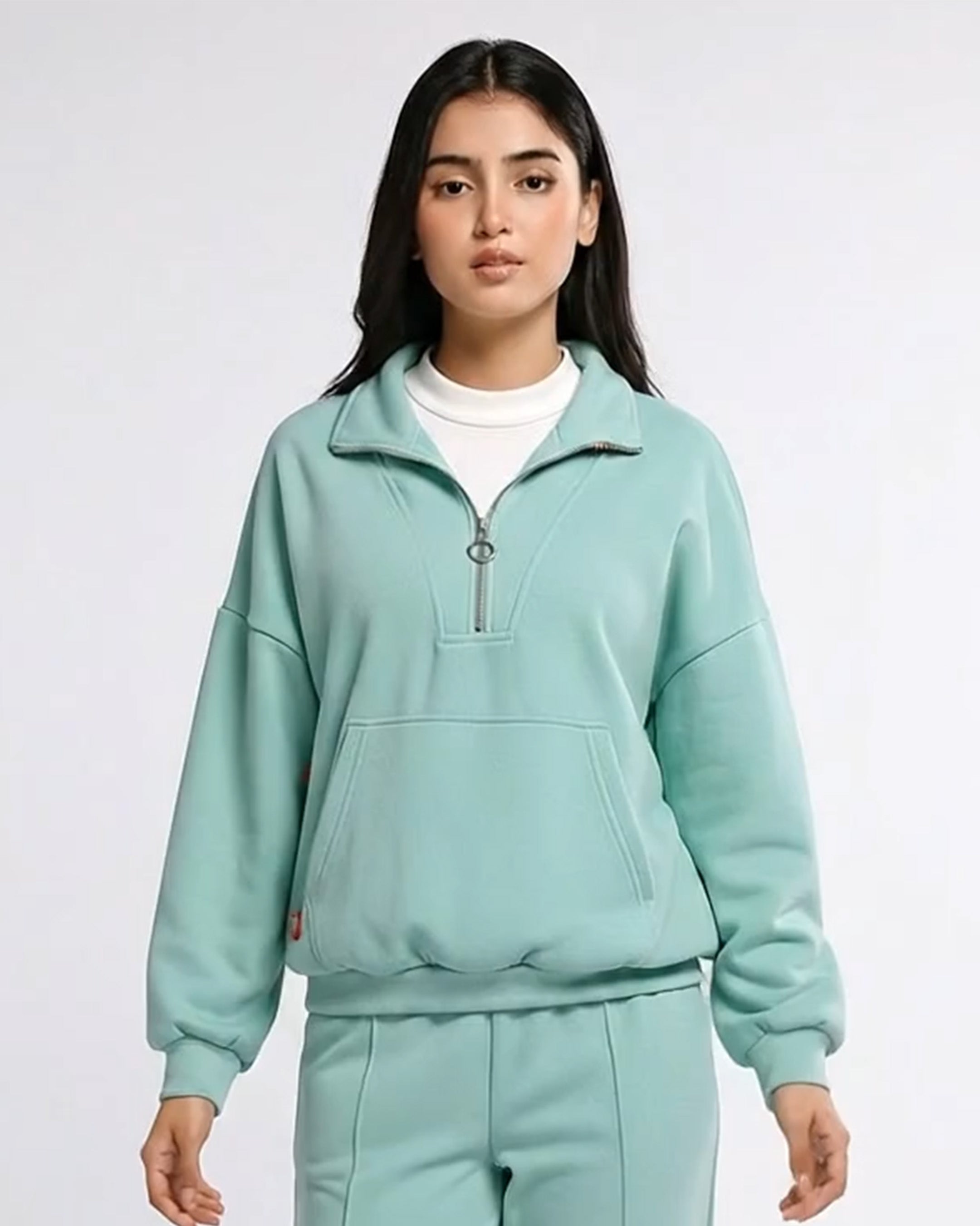Fleece Tracksuit – Soft Flex - Aqua