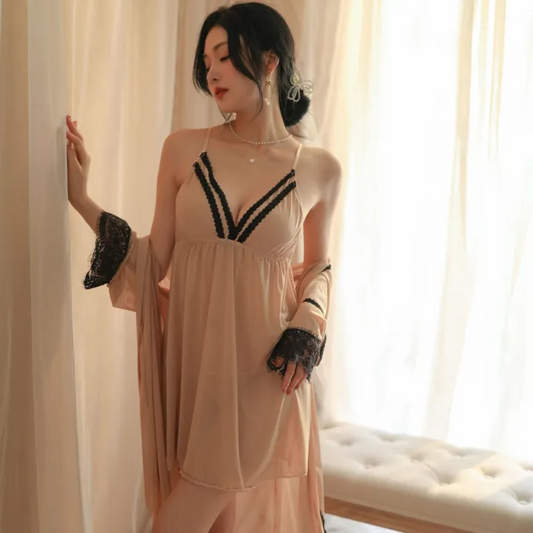 Sajiero Babydoll - Lace Dusk