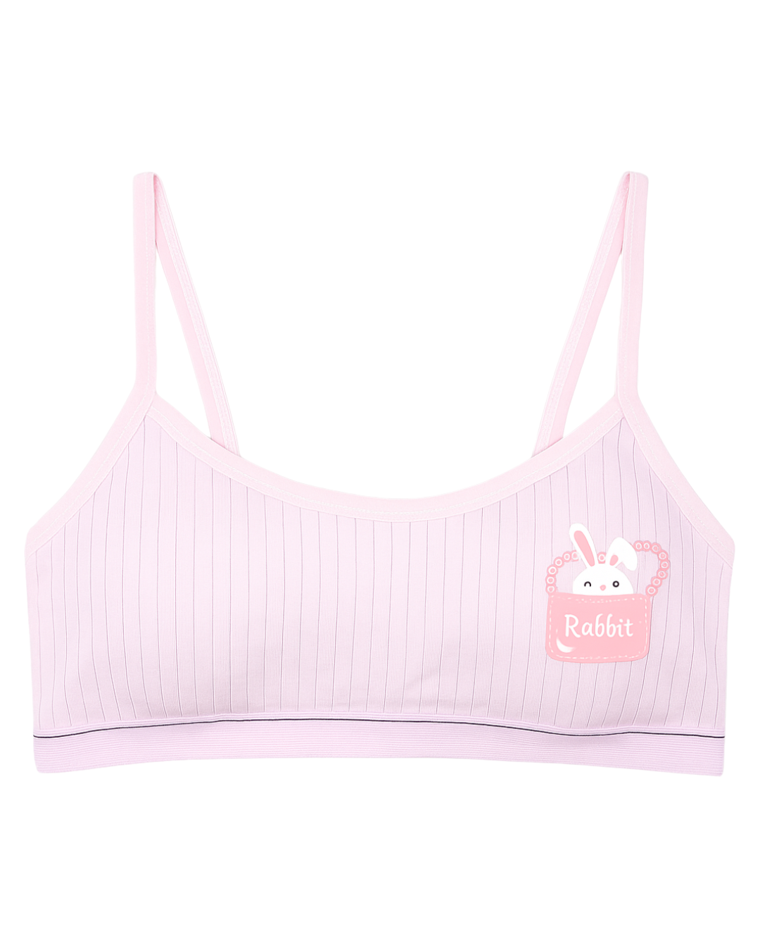 Pack of 3 Teenage Padded Bra - Rabbit
