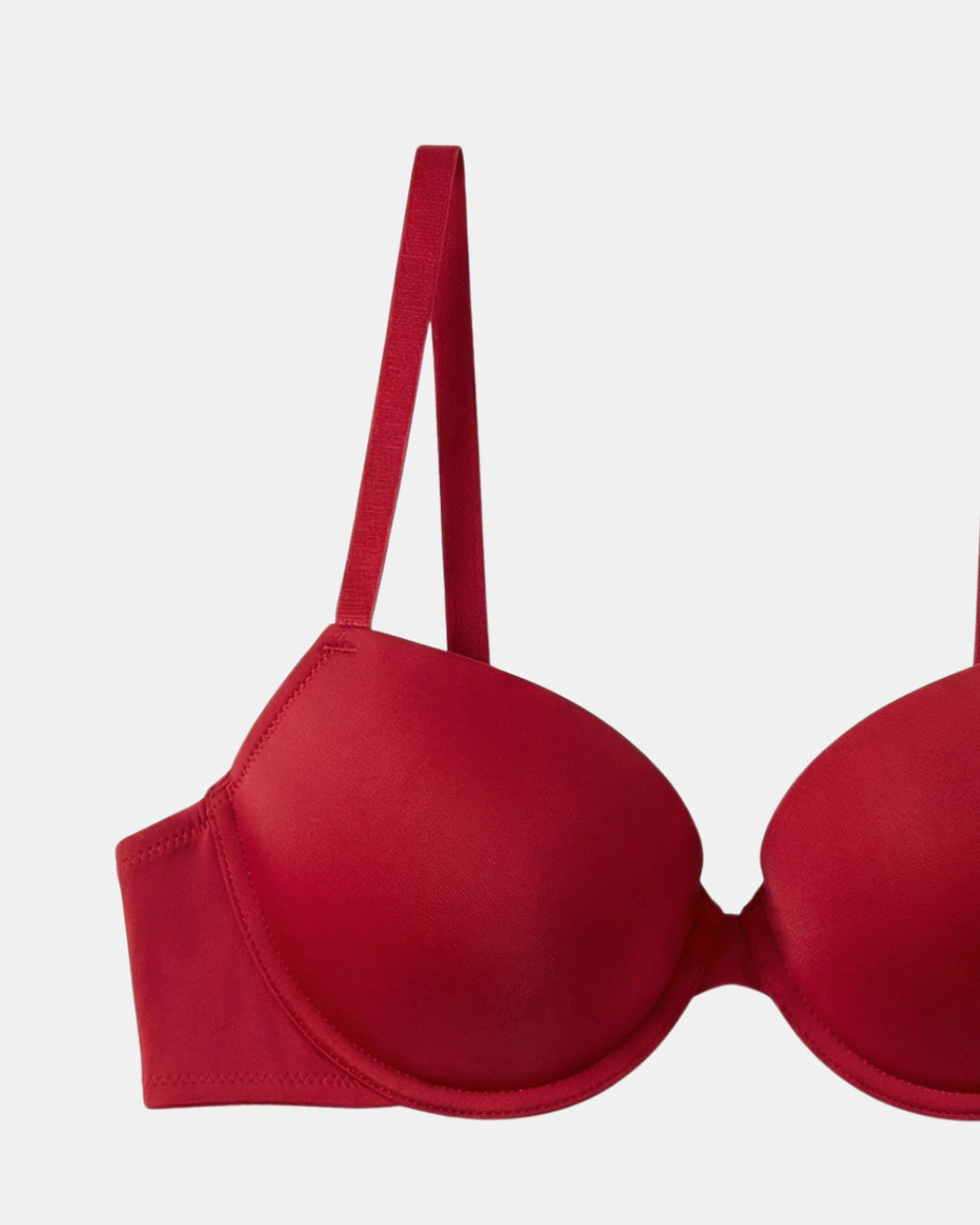 Padded Bra Set - Femora - Maroon