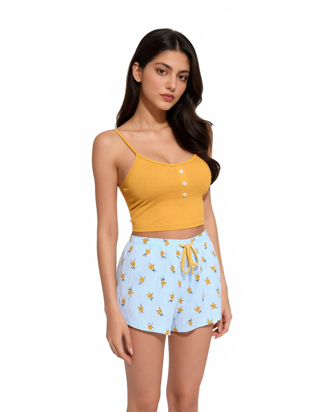 Cami Set - Zoey - Yellow