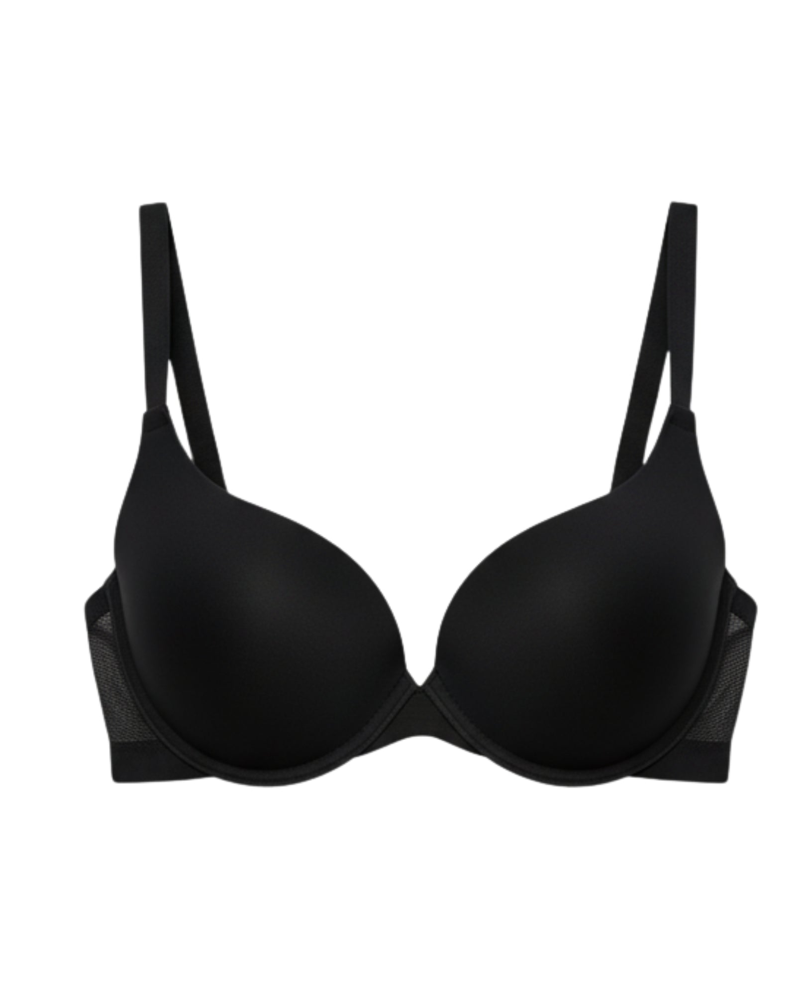 Padded T-Shirt Bra -Soft Glow - Black