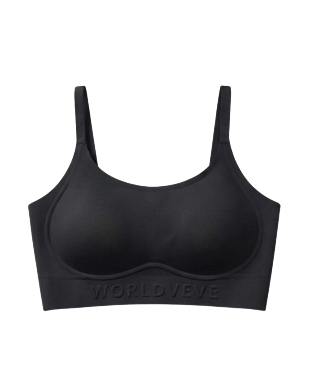 Seamless Padded Bra - Zovia - Black