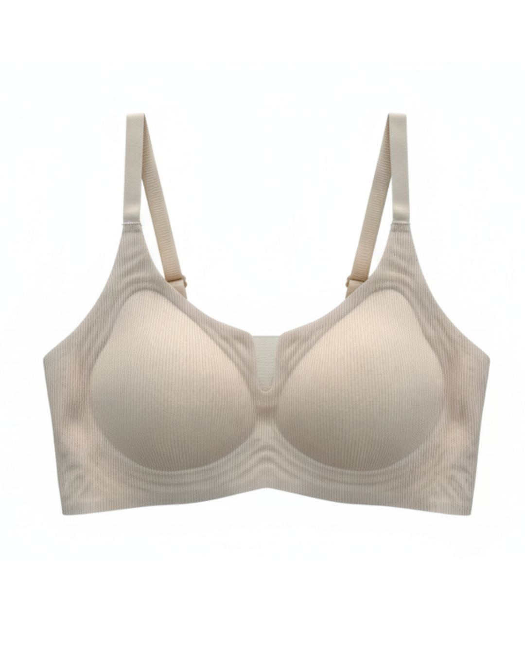 Padded Seamless Curve Bra - Peach