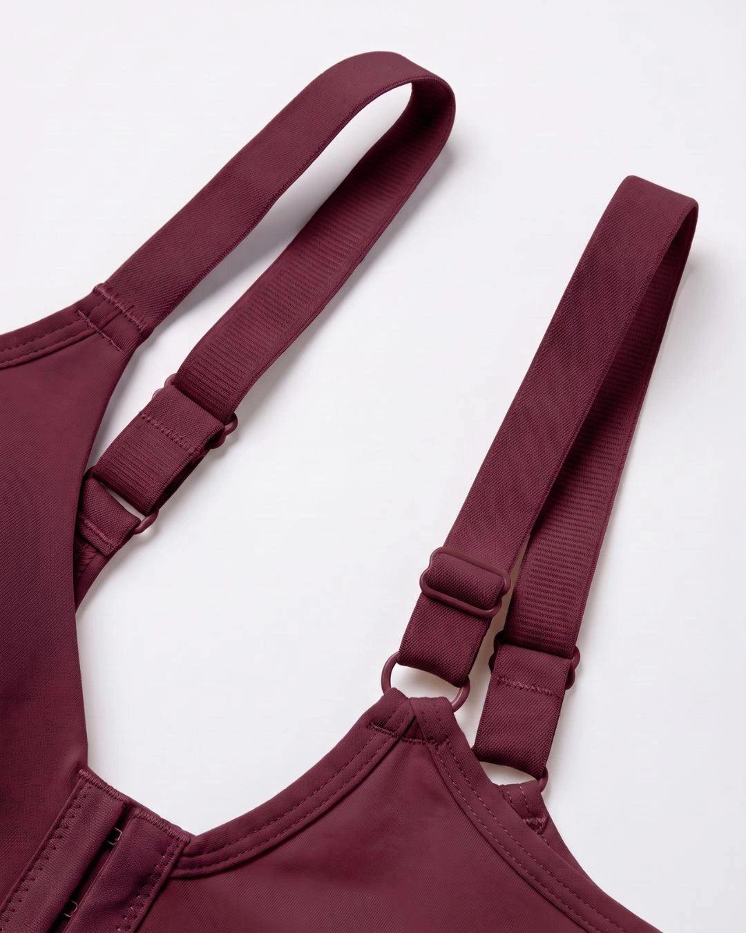 Padded Non Wired T-Shirt Bra - Smooth Fit - Burgundy