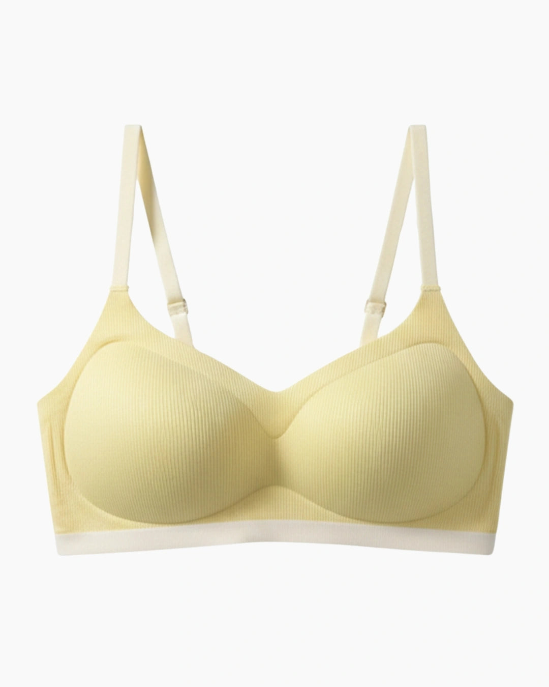 Padded Seamless Soft Shape Bra - Yellow