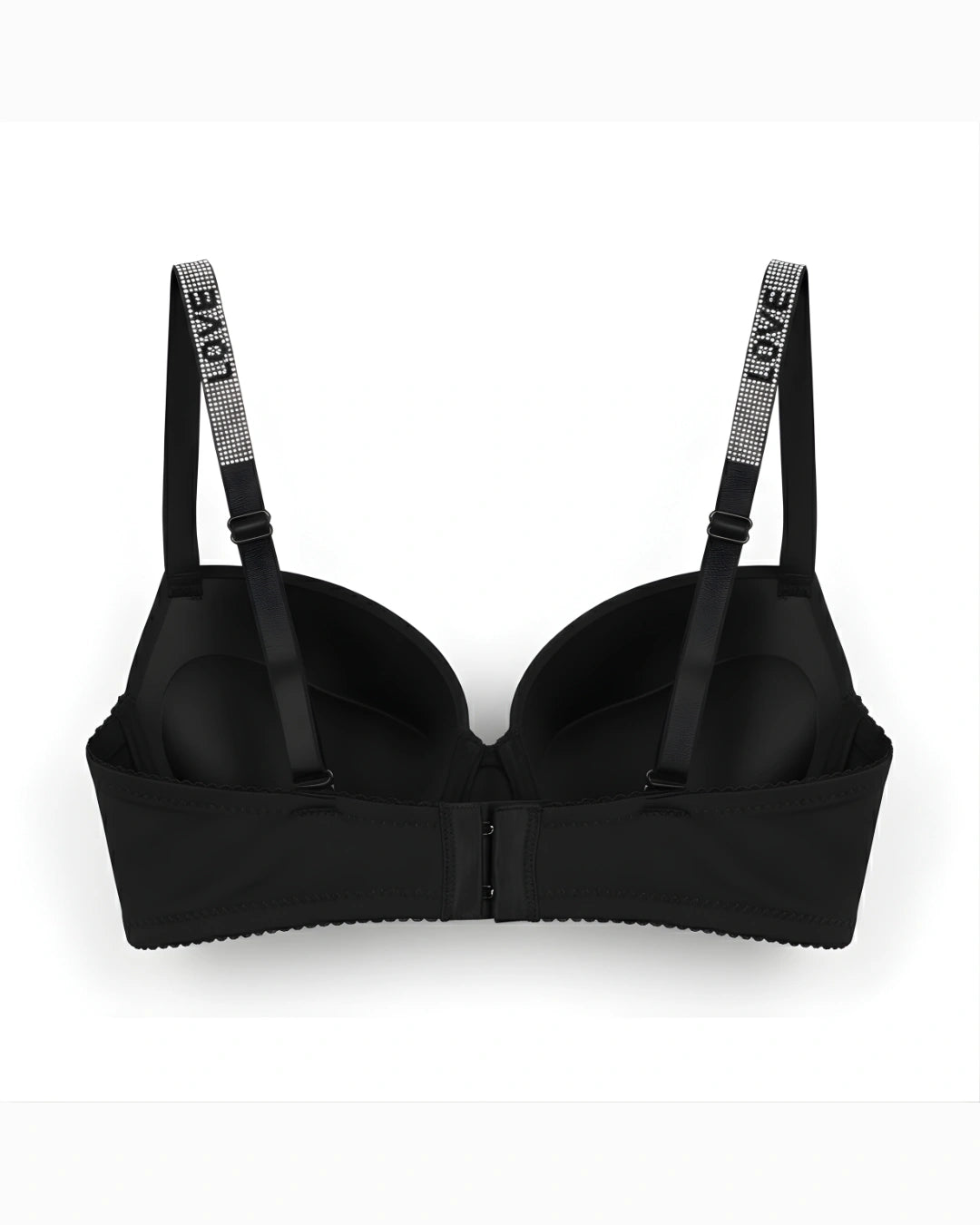 Padded Bra Set - Perfect Curve - Black