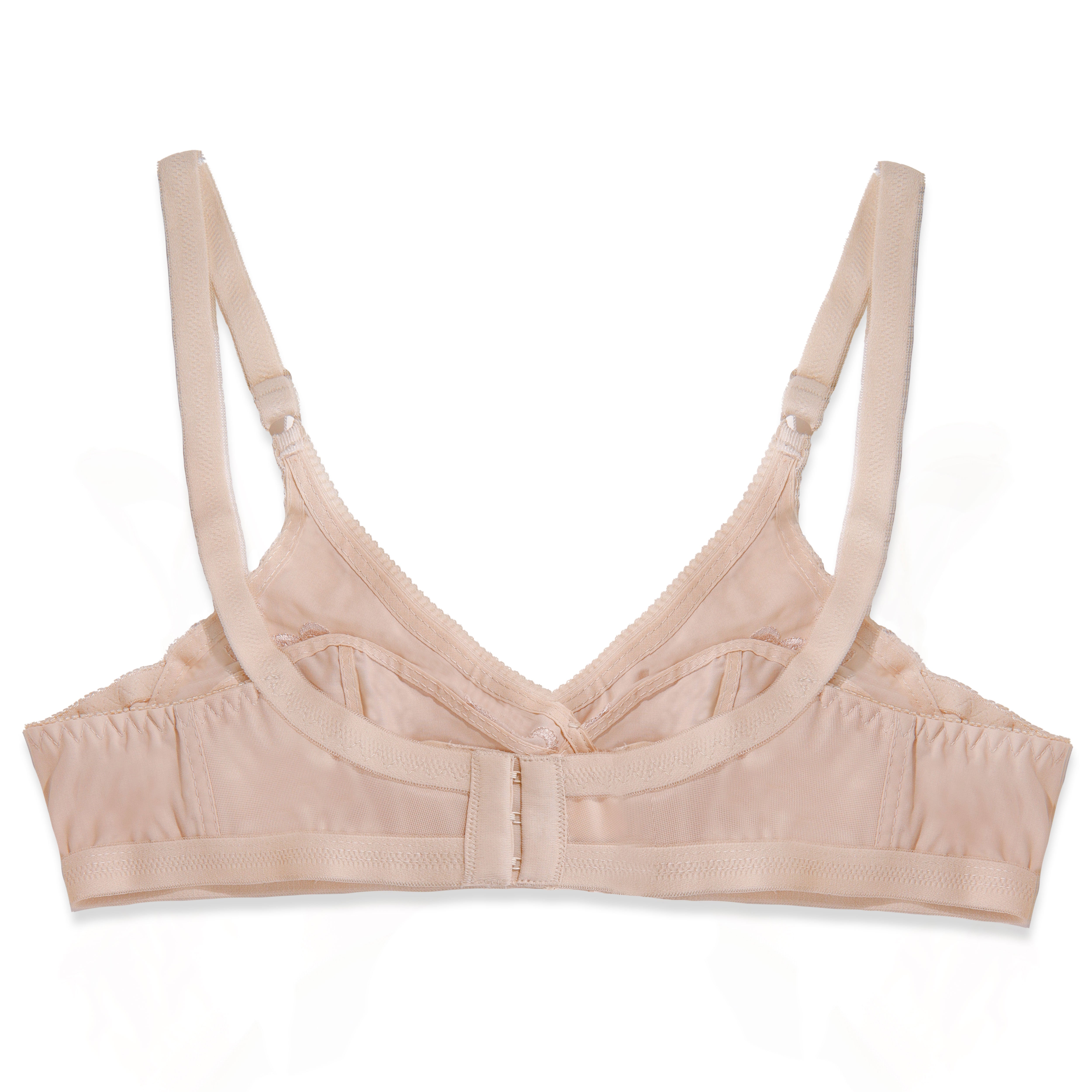 Non Wired Padded Bra – Embroidered Weave