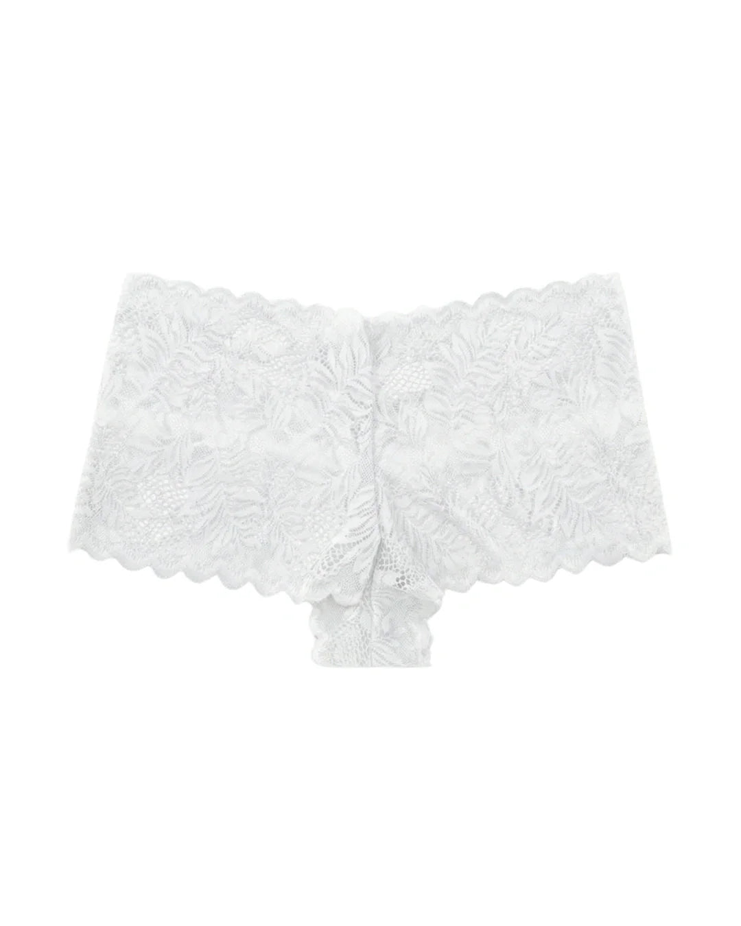Hipster Panty - Crimson Bloom - White
