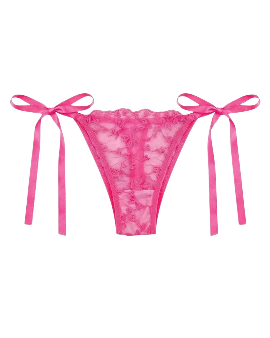 Non Padded Bra Set - Arvessa - Pink