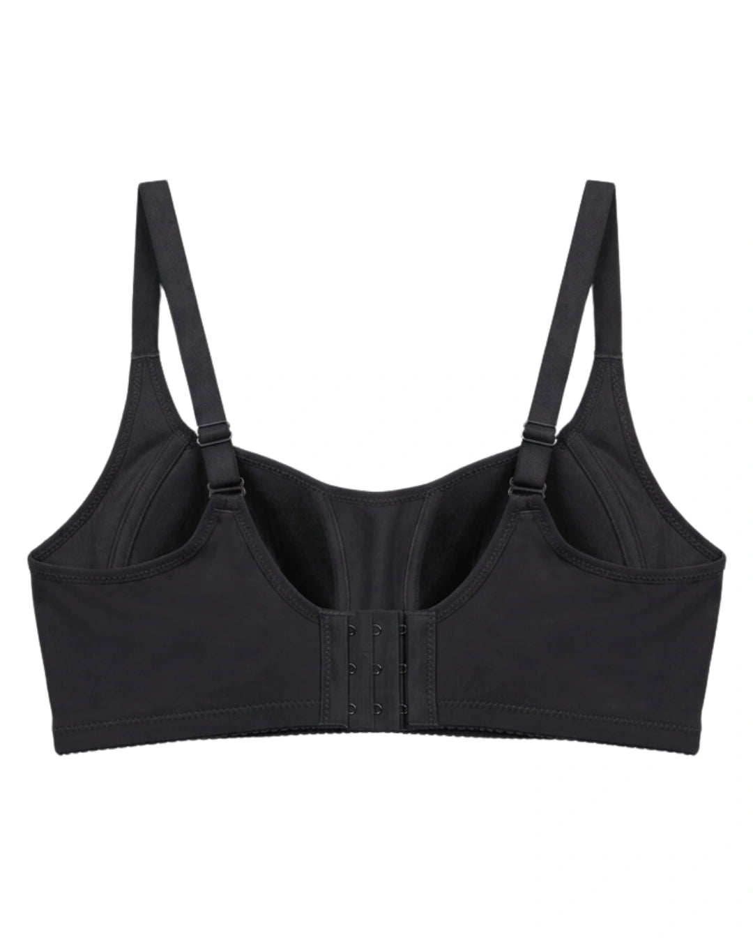 Light Padded T-Shirt Bra - Leo - Black
