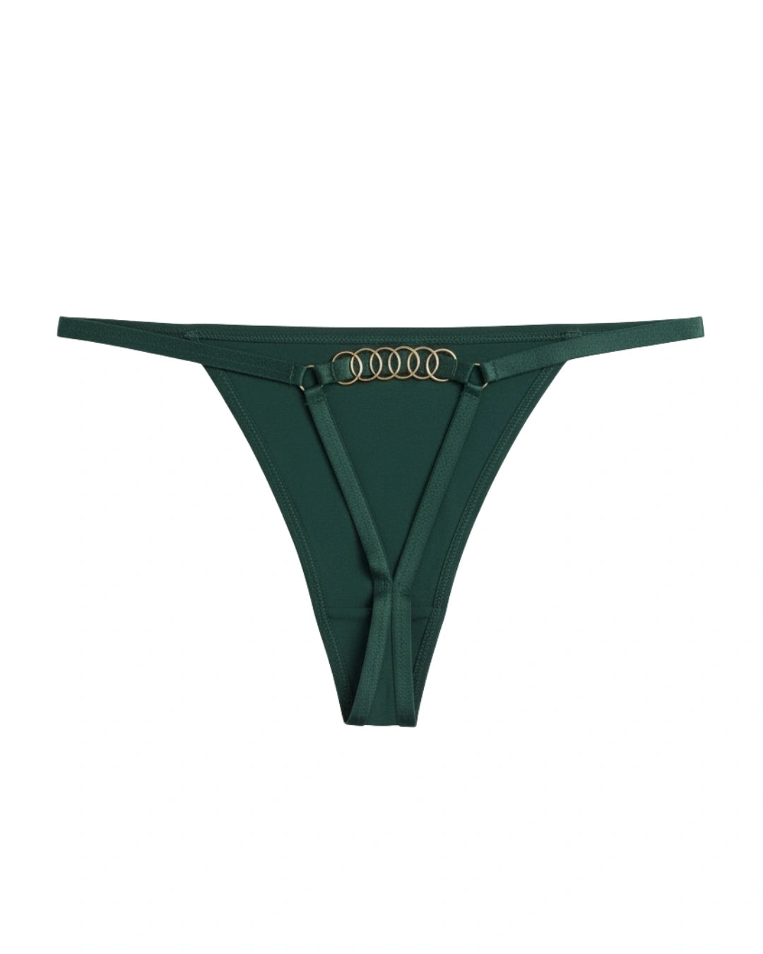 Thong Panty - Luxe Ring - Green