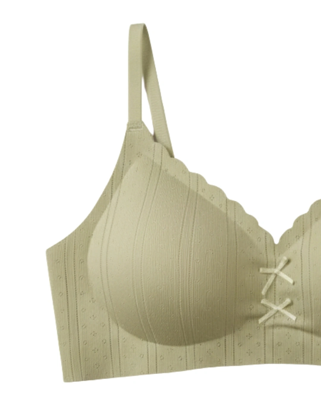Seamless Padded Bra - Pluma - Olive