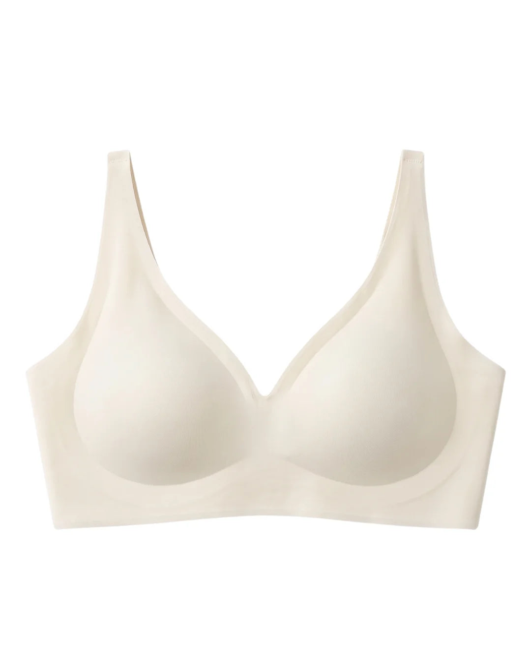 Padded Seamless Easy Comfort Bra - Cream