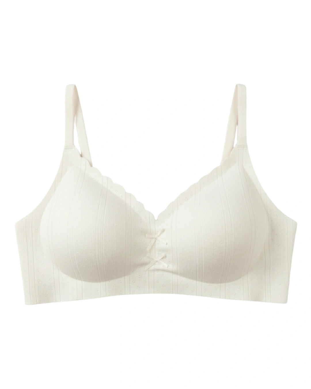 Seamless Padded Bra - Pluma - Off White