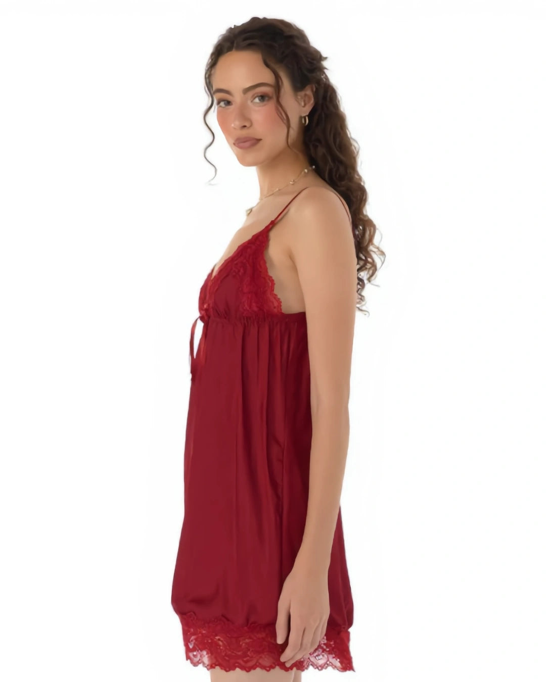 Babydoll Lingerie  - Merlot