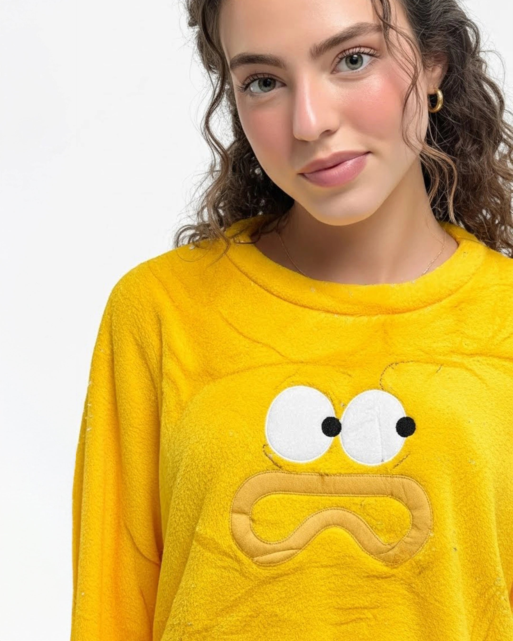 Fleece Pajama Suit - Sunny Face